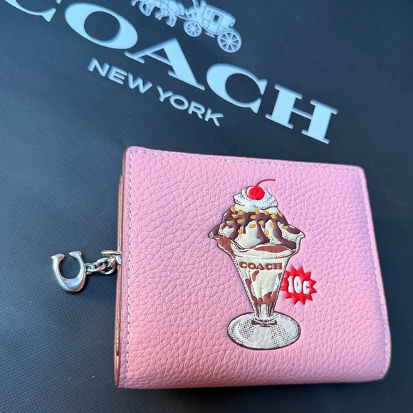 Coach Nolita 19 Sundae bag Ice cream Cherry Blossom Colour & Matching Wallet - Picture 6 of 7